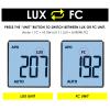 Digital Illuminance Light Meter with Flexible Sensor, Rang up to 200,000Lux Luxmeter with Lux/FC Unit Measurement Backlit 4 Digit LCD Display Light Meter Photography for Plants and Lumens LEDs view 4