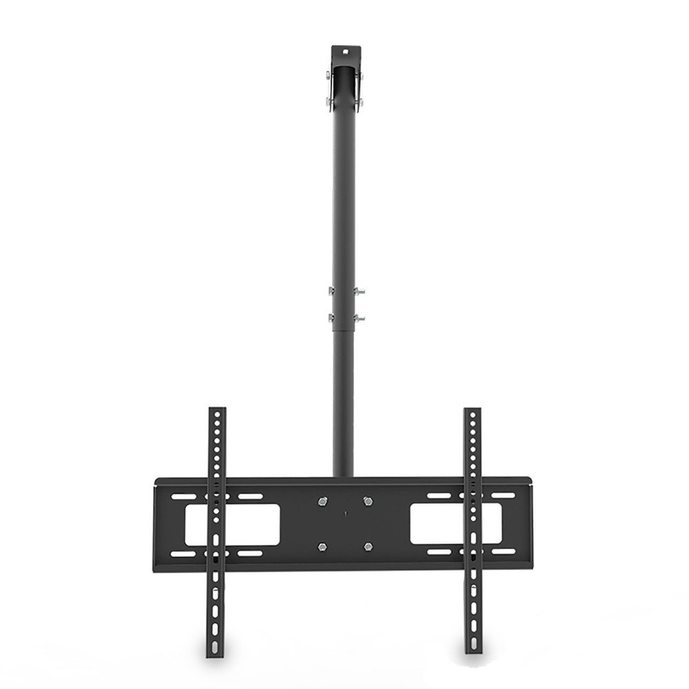 Ceiling TV Mount Fits Most 32-70 Inch LED, LCD OLED Flat Screen TVs,Universal Wall Bracket Roof Rack Pole Retractable Tilt TV Mount Stand Base Bracket Holds up to 110Lbs,Max VESA 600x400mm,Black B