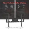Ceiling TV Mount Fits Most 32-70 Inch LED, LCD OLED Flat Screen TVs,Universal Wall Bracket Roof Rack Pole Retractable Tilt TV Mount Stand Base Bracket Holds up to 110Lbs,Max VESA 600x400mm,Black B view 2