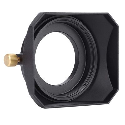 ASHATA Lens Hood, 37mm, 39mm, 40.5mm, 43mm, 52mm Camera Mount Lens Shade for DV Camcorder Digital Video Camera Lens Filter (37mm)