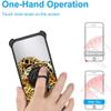Case for DIALN X65 Case Compatible with DIALN X65 Phone Case Cover [with Tempered Glass Screen Protector][Ring Support][Silver Reflect Light] DYH-LYB view 4