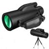 HD Monocular Telescope,Adults with Smartphone Adapter & Tripod, Monocular for Camping Hiking Bird Watching view 1