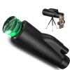 HD Monocular Telescope with Smartphone - High Power Monocular with Adapter Lightweight BAK-4 Prism & FMC Lens Monoculars for Bird Watching Hiking Travel view 4