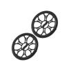 Unifizz Car 2pcs Universal Car Plastic Grill Cover Fits Speaker Subwoofer 6 Inch Black view 1