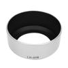 ASHATA LH-40B Camera Lens Hood,Portable Plastic Sun Shade,Professional Replacement Lens Hood Shade Accessory for M. 45mm f1.8. (Silver) view 1
