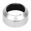 ASHATA LH-40B Camera Lens Hood,Portable Plastic Sun Shade,Professional Replacement Lens Hood Shade Accessory for M. 45mm f1.8. (Silver) view 2