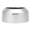 ASHATA LH-40B Camera Lens Hood,Portable Plastic Sun Shade,Professional Replacement Lens Hood Shade Accessory for M. 45mm f1.8. (Silver) view 3
