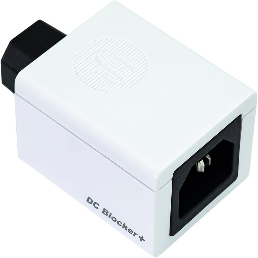 iFi SilentPower | DC Blocker+ | IEC Connector, Blocks Any DC Offset, Enhances the Quality of AC Electricity for Your Audio and AV Aystems, Eliminate Transformer Hum.