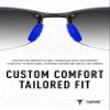 ToughAsNails Deep Blue Replacement Nose Pads for Maui Jim Makaha MJ405/Sandy Beach MJ408/Ho'okipa MJ407 Sunglasses view 4