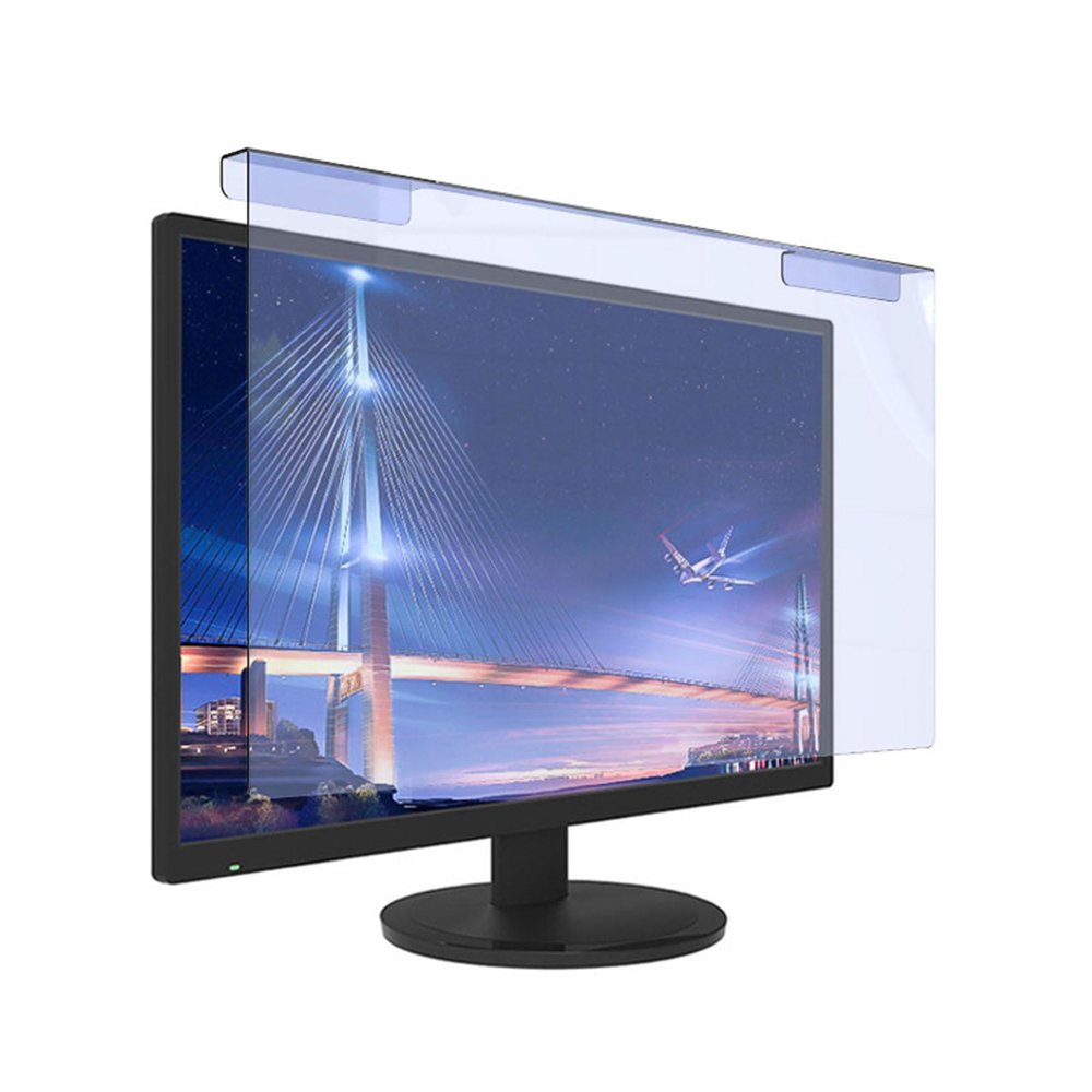 AIZYR Anti Blue Light Screen Protector for 23/24/27 Inch Diagonal LED PC Monitor,Relieve Eye Strain Blue Light Blocking & Anti Scratch,24 inch 16:9 (547 * 320) mm