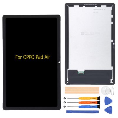 A-MIND for Oppo Pad Air Screen Replacement OPD2102 X21N2 LCD Display Touch Digitizer Full Assembly with Repair Tool Kits(Black)