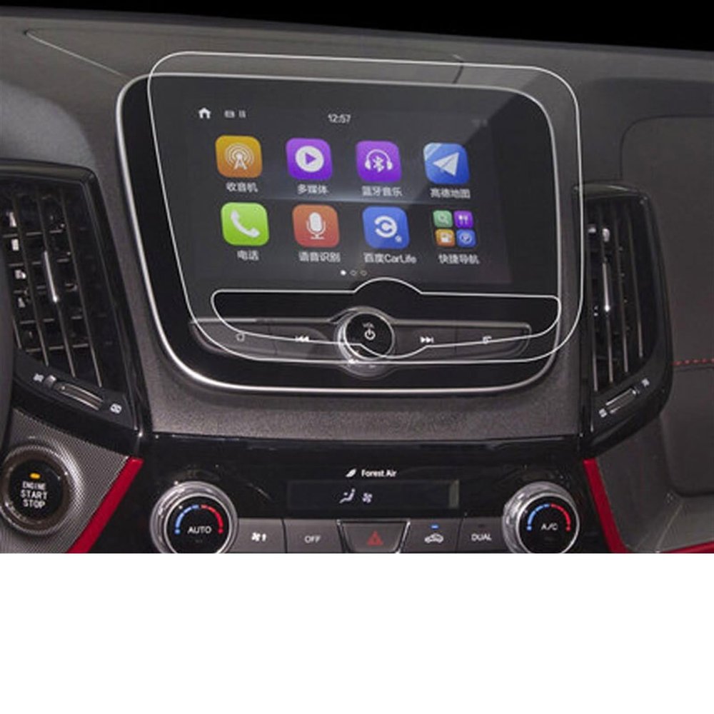 UNKOMN Screen Protector for CHANGAN CS55 2017 2018 2019 2020 Year Tempered Glass GPS Navigation Screen Protector