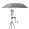 Buachois Umbrella Chair Clamp,Tripod Umbrella Holder, Camera Umbrella Clip, 5.9 x 1.96inch Tripod Shade Rainmaker Bracket Stand Photography Clamp Accessory view 1
