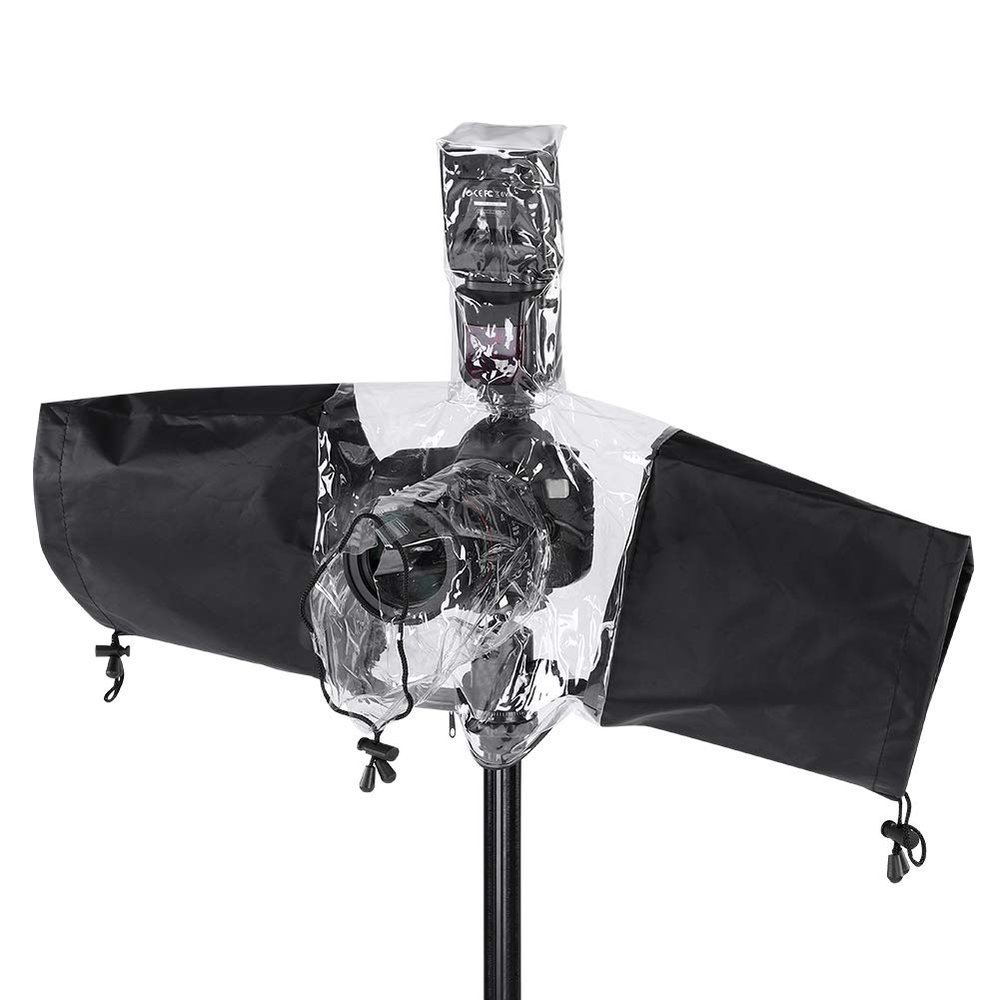 Pilipane Professional Watertight Camera Rain Cover Protector for DSLR Camera Flashlight, Camera Protector Rain Cover, Camera Accessories for Photography Rain Gear