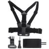 Phone Chest Mount Harness Vest Clip Holder, Adjust Elastic Shoulders Chest Strap Belt Harness Body Mount Fixation Bracket for Sport Camera Mobile Phone view 1