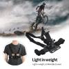 Phone Chest Mount Harness Vest Clip Holder, Adjust Elastic Shoulders Chest Strap Belt Harness Body Mount Fixation Bracket for Sport Camera Mobile Phone view 2