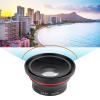 Buachois 0.39X Wide Angle Lens, 37mm Super Wide Angle Lens for DV Cameras Mobile Phones, Macro and Wide Angle Lens with 37mm Phone Clip view 4
