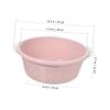 Cabilock 2pcs Medium Plastic Wash Basin for Home Use Versatile Foot Basin for Bathroom and - Design for Family and Friends view 3