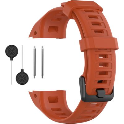 VINIUSIKI for Garmin Instinct 2 Watch Bands,Soft Silicone Instinct Straps Compatible Garmin Instinct Esports/Solar/Tide/Tactical GPS Wristband Replacement,Dark Blue