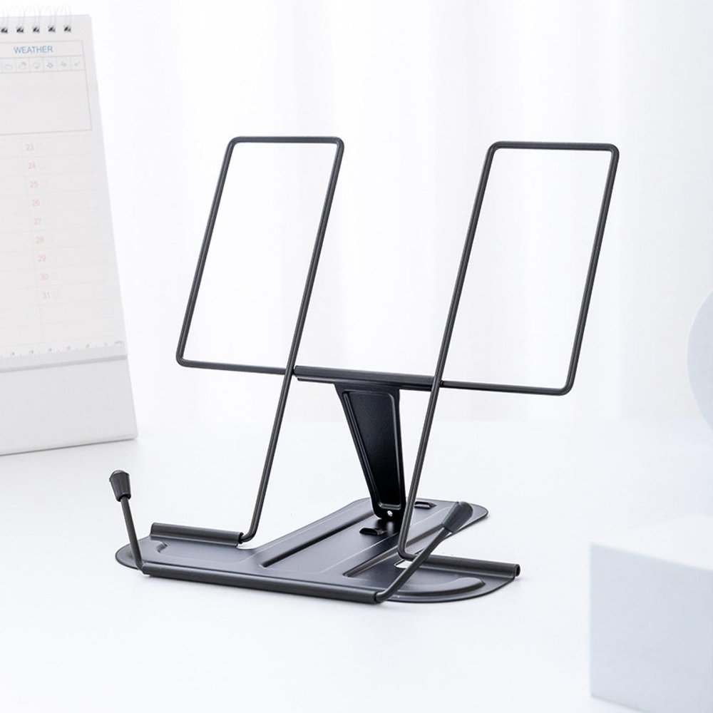 leph Metal Reading Rack Folding Reading Bookshelf Portable Reading Bookshelf Music Music Stand