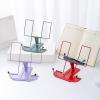 leph Metal Reading Rack Folding Reading Bookshelf Portable Reading Bookshelf Music Music Stand view 2