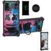 Aroepurt Case for DIALN X65 Case Compatible with DIALN X65 Phone Case Cover [Hard PC + Soft Silicone][Ring Support] [Luminous Effect] YGH-BQ view 1