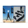 MightySkins Carbon Fiber Skin Compatible with Amazon Kindle Scribe (2022) Full Wrap - Moon Dunk | Protective Textured Carbon Fiber Finish | Easy to Apply | Made in The USA view 1