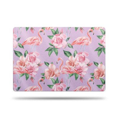 MightySkins Glossy Glitter Skin Compatible with Apple MacBook Air 15'' M2/M3 (2024) Full Wrap Kit - Flamingo Rose | Protective, Durable High-Gloss Glitter Finish | Easy to Apply | Made in The USA