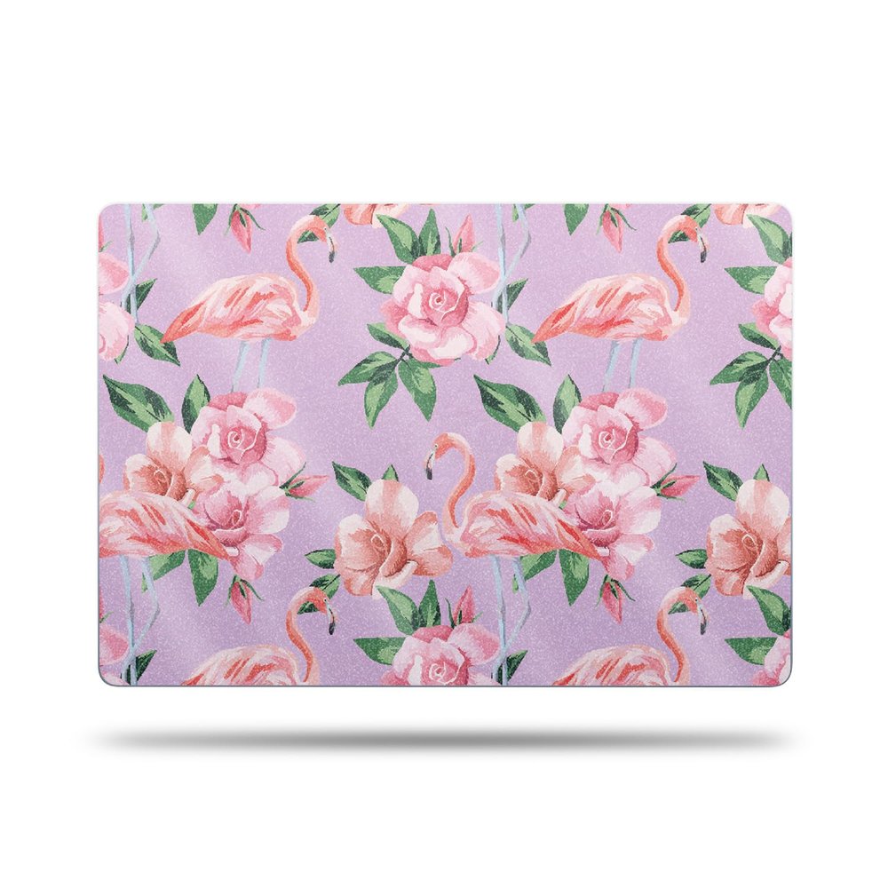 MightySkins Glossy Glitter Skin Compatible with Apple MacBook Air 15'' M2/M3 (2024) Full Wrap Kit - Flamingo Rose | Protective, Durable High-Gloss Glitter Finish | Easy to Apply | Made in The USA