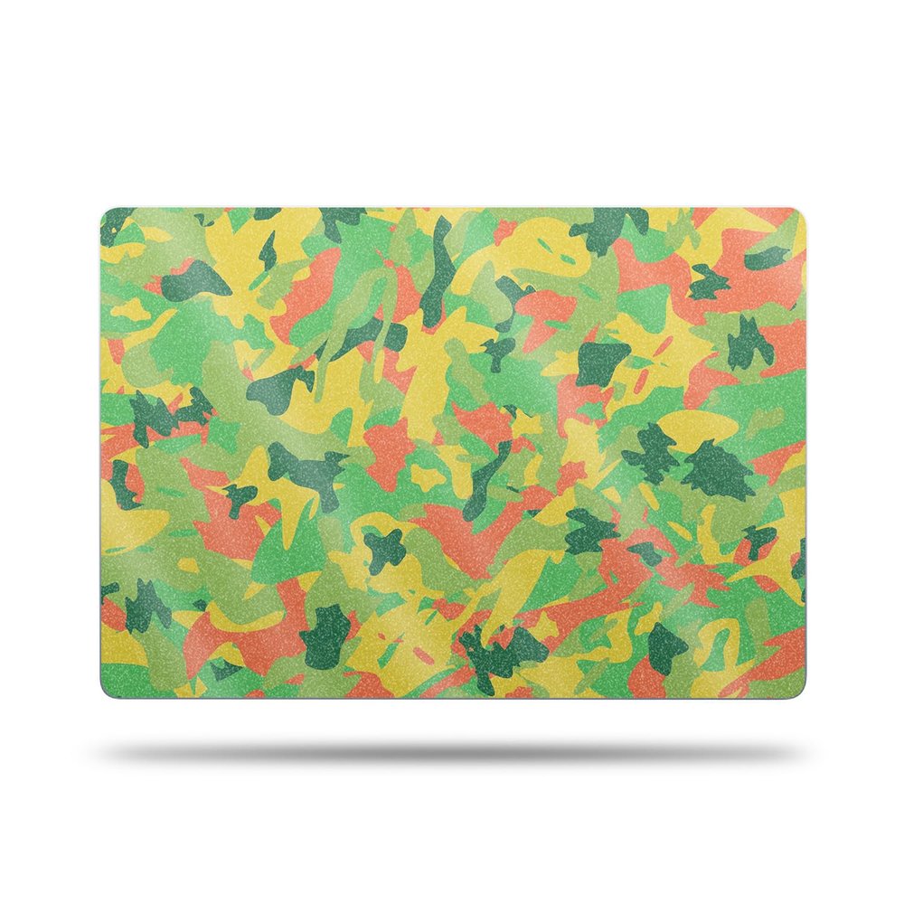MightySkins Glossy Glitter Skin Compatible with Apple MacBook Air 15'' M2/M3 (2024) Full Wrap Kit - Spring Camouflage | Protective, Durable High-Gloss Glitter Finish | Easy to Apply | Made in The USA