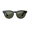 Ray-Ban Meta (Gen 1), Headliner, Shiny Black | Smart AI Glasses for Men, Women  12 MP Camera, Open-Ear Speakers for Audio, Video Recording and Bluetooth  Polarized Green Lenses  Wearable Technology view 2