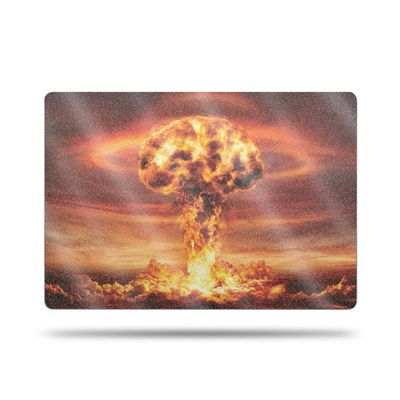 MightySkins Glossy Glitter Skin Compatible with Apple MacBook Air 15'' M2/M3 (2024) Full Wrap Kit - Fallout | Protective, Durable High-Gloss Glitter Finish | Easy to Apply | Made in The USA