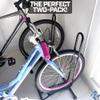 Revere Bike Stand Set of 2 Adjustable Bicycle Parking Rack for 2029 Inch Wheels, Fits Tires up to 2.6, Portable Powder-Coated Steel Bike Storage for Indoor & Outdoor Use view 2