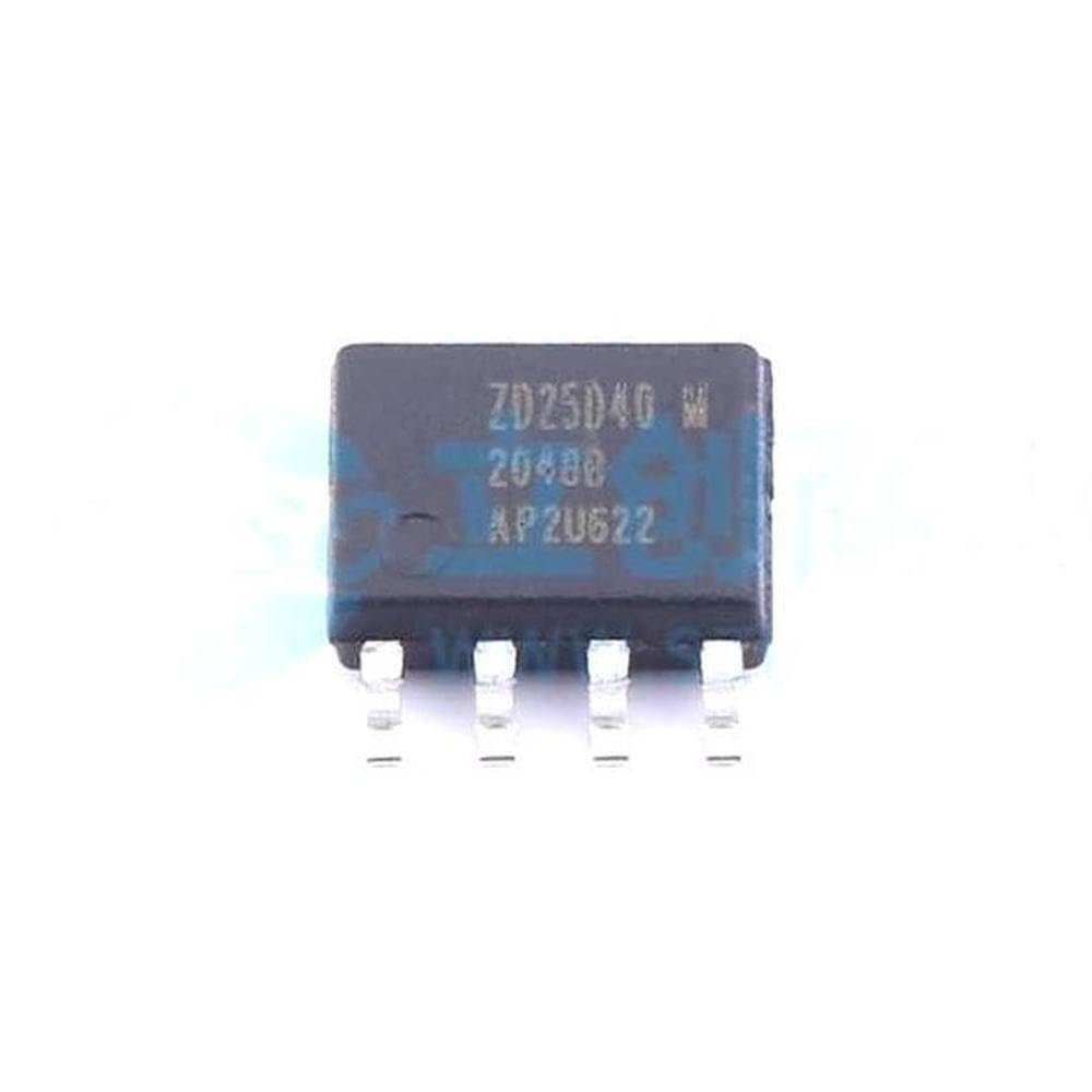 10 Pcs NOR Flash ZD25D40 SOP-8 ZD25D40BTIGT
