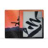 MightySkins Glossy Glitter Skin Compatible with Amazon Kindle Scribe (2022) Full Wrap - Bronco Sunset | Protective High-Gloss Glitter Finish | Easy to Apply | Made in The USA view 1