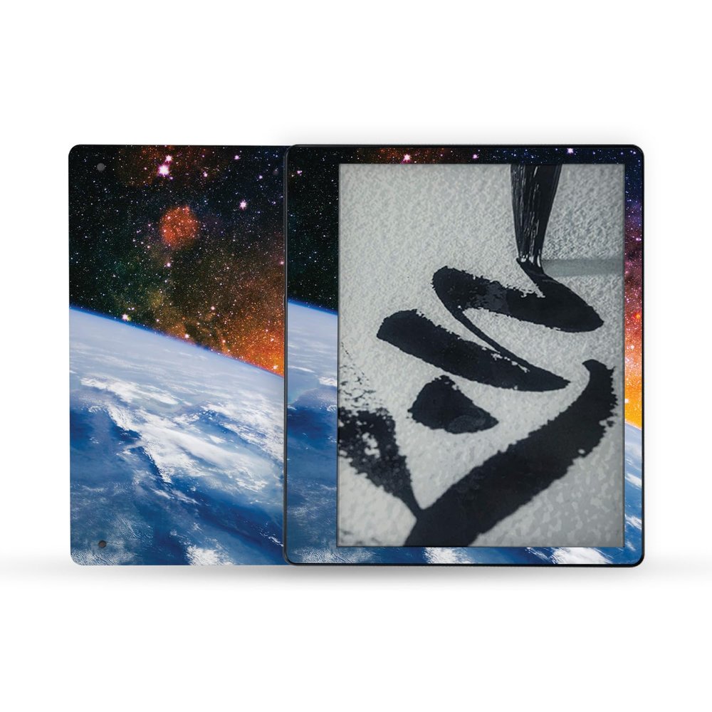 MightySkins Skin Compatible with Amazon Kindle Scribe (2022) Full Wrap - Global Sunrise | Protective, and Unique Vinyl Decal wrap Cover | Easy to Apply | Made in The USA