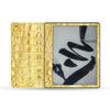 MightySkins Glossy Glitter Skin Compatible with Amazon Kindle Scribe (2022) Full Wrap - Golden Croc | Protective High-Gloss Glitter Finish | Easy to Apply | Made in The USA view 1