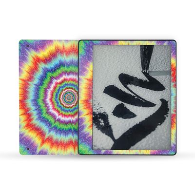 MightySkins Glossy Glitter Skin Compatible with Amazon Kindle Scribe (2022) Full Wrap - Vibration | Protective High-Gloss Glitter Finish | Easy to Apply | Made in The USA