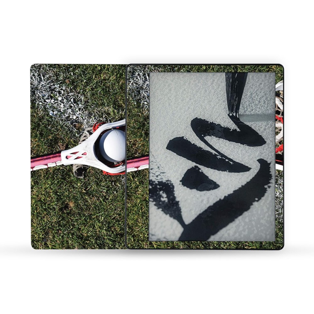 MightySkins Skin Compatible with Amazon Kindle Scribe (2022) Full Wrap - Lacrosse Ball | Protective, and Unique Vinyl Decal wrap Cover | Easy to Apply | Made in The USA