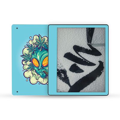 MightySkins Skin Compatible with Amazon Kindle Scribe (2022) Full Wrap - in Outer Space | Protective, and Unique Vinyl Decal wrap Cover | Easy to Apply | Made in The USA