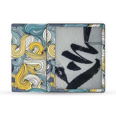 MightySkins Skin Compatible with Amazon Kindle Scribe (2022) Full Wrap - Turbulence | Protective, Durable, and Unique Vinyl Decal wrap Cover | Easy to Apply | Made in The USA
