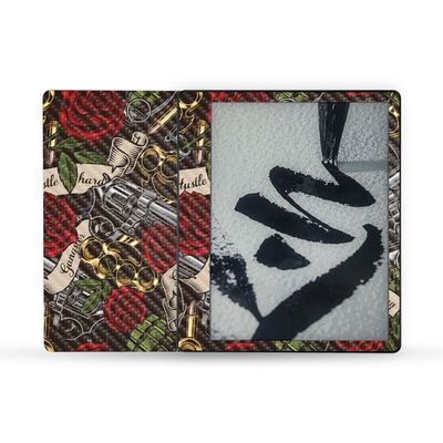 MightySkins Carbon Fiber Skin Compatible with Amazon Kindle Scribe (2022) Full Wrap - Gangster Life | Protective Textured Carbon Fiber Finish | Easy to Apply | Made in The USA