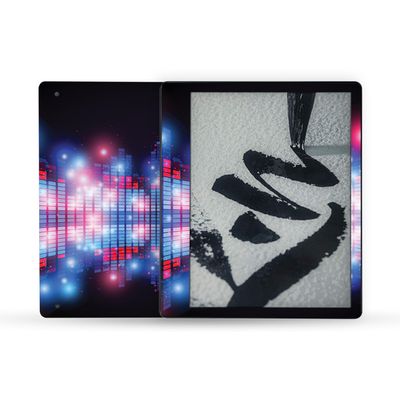 MightySkins Skin Compatible with Amazon Kindle Scribe (2022) Full Wrap - Neon Eq | Protective, Durable, and Unique Vinyl Decal wrap Cover | Easy to Apply | Made in The USA
