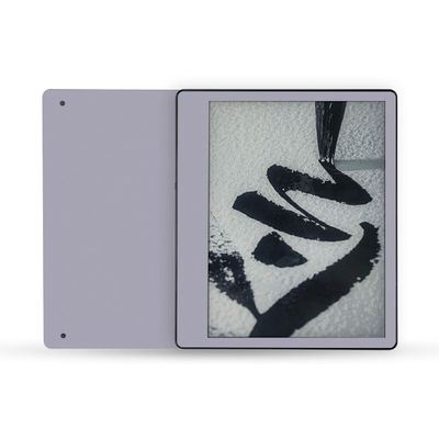 MightySkins Skin Compatible with Amazon Kindle Scribe (2022) Full Wrap - Solid Gray | Protective, Durable, and Unique Vinyl Decal wrap Cover | Easy to Apply | Made in The USA