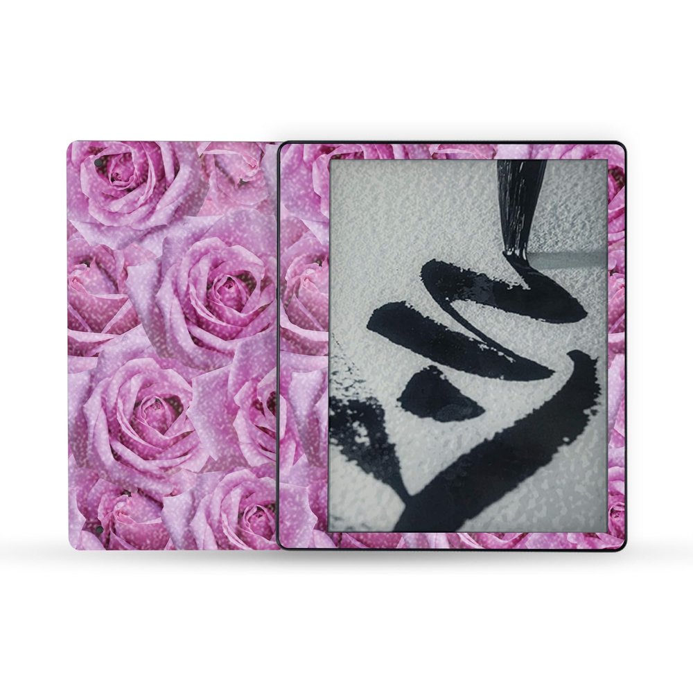 MightySkins Glossy Glitter Skin Compatible with Amazon Kindle Scribe (2022) Full Wrap - Box of Roses | Protective High-Gloss Glitter Finish | Easy to Apply | Made in The USA