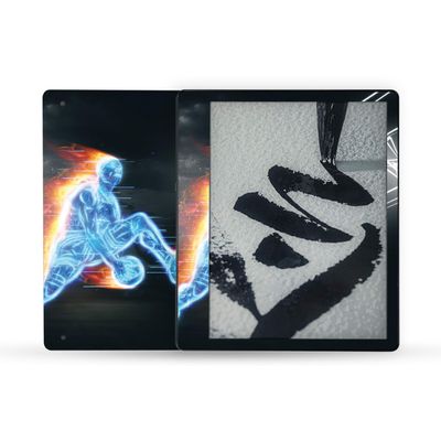 MightySkins Skin Compatible with Amazon Kindle Scribe (2022) Full Wrap - Glow Basketball | Protective, and Unique Vinyl Decal wrap Cover | Easy to Apply | Made in The USA