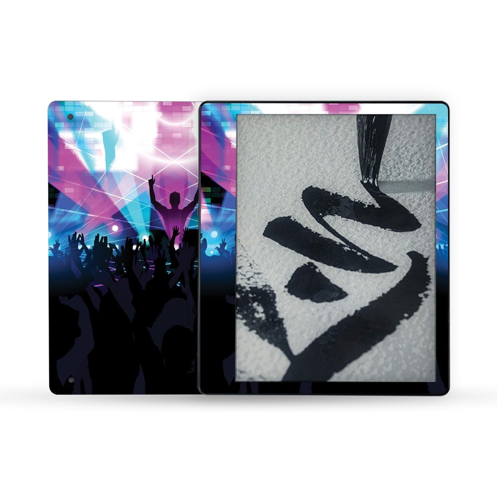 MightySkins Skin Compatible with Amazon Kindle Scribe (2022) Full Wrap - Dj Festival | Protective, Durable, and Unique Vinyl Decal wrap Cover | Easy to Apply | Made in The USA