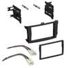 Double DIN Car Stereo Radio Mounting Installation Dash Kit Compatible with Toyota Corolla (Dash Kit + Wiring Harness) 2009 2010 2011 view 1