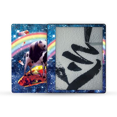 MightySkins Skin Compatible with Amazon Kindle Scribe (2022) Full Wrap - Panda Cow Taco | Protective, and Unique Vinyl Decal wrap Cover | Easy to Apply | Made in The USA