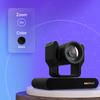 12X 1080P FHD AUTO Tracking HDMI/3G-SDI/USB 2.0/USB 3.0 Live Streaming PTZ Camera with Tally Lights (White) view 4